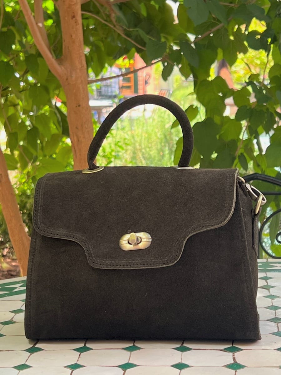  bag leather Brown Morocco