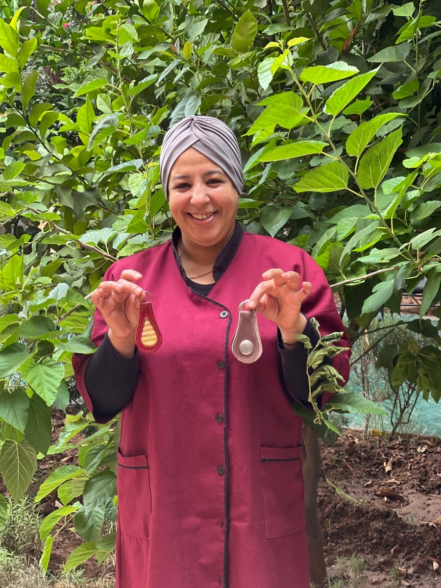   small bag leather Brown Morocco