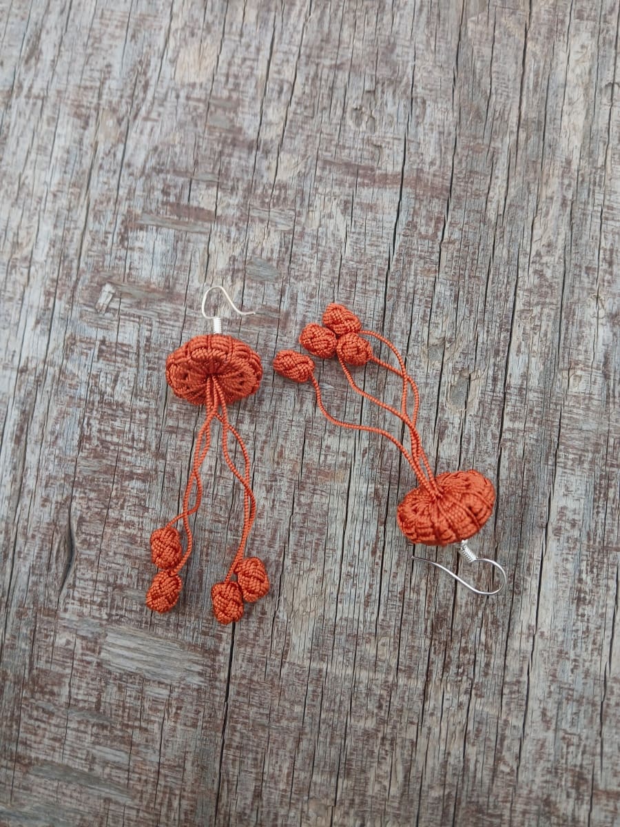 Multi Button Earrings