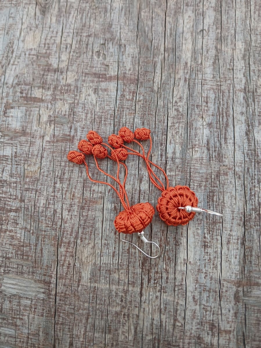 Multi Button Earrings