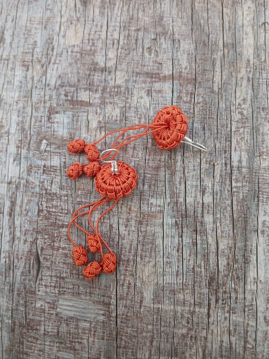 Multi Button Earrings