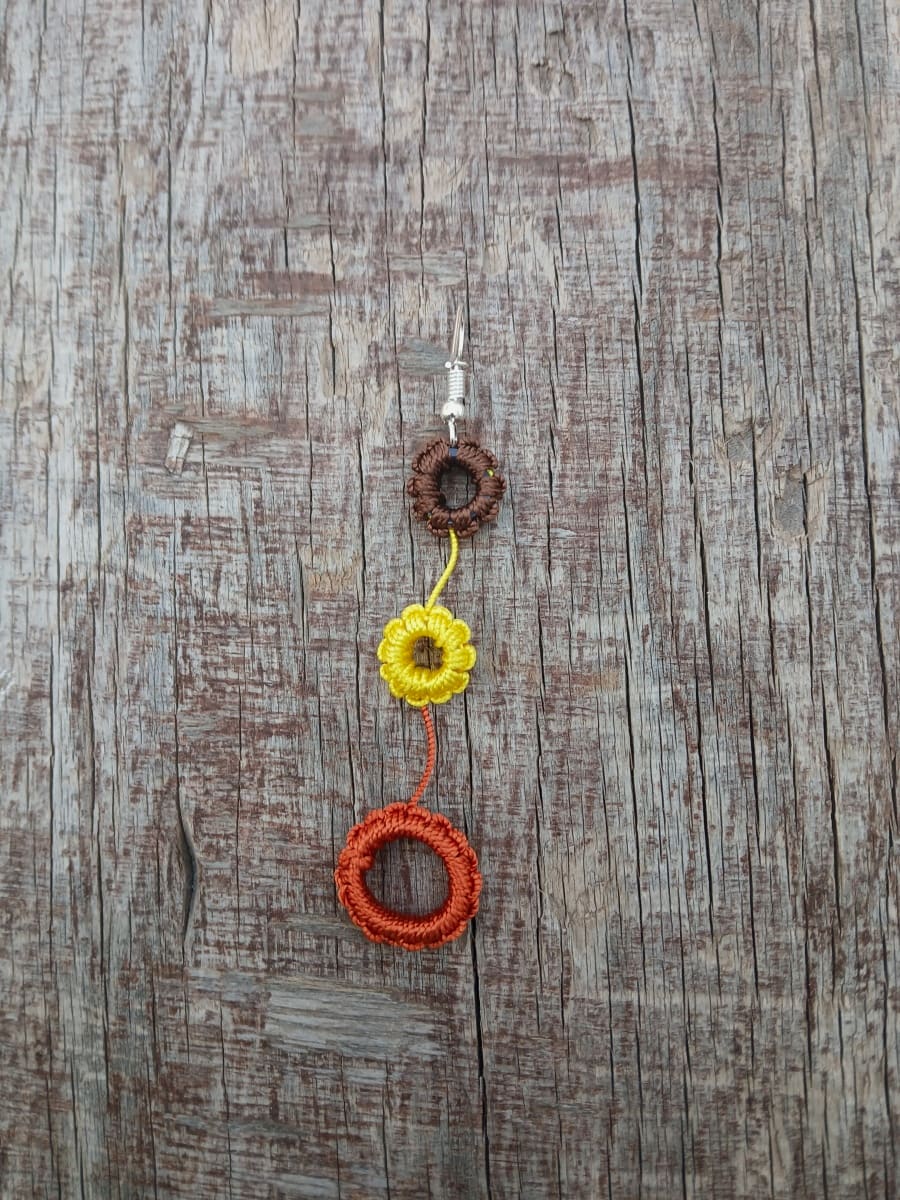 Multi Button Earrings