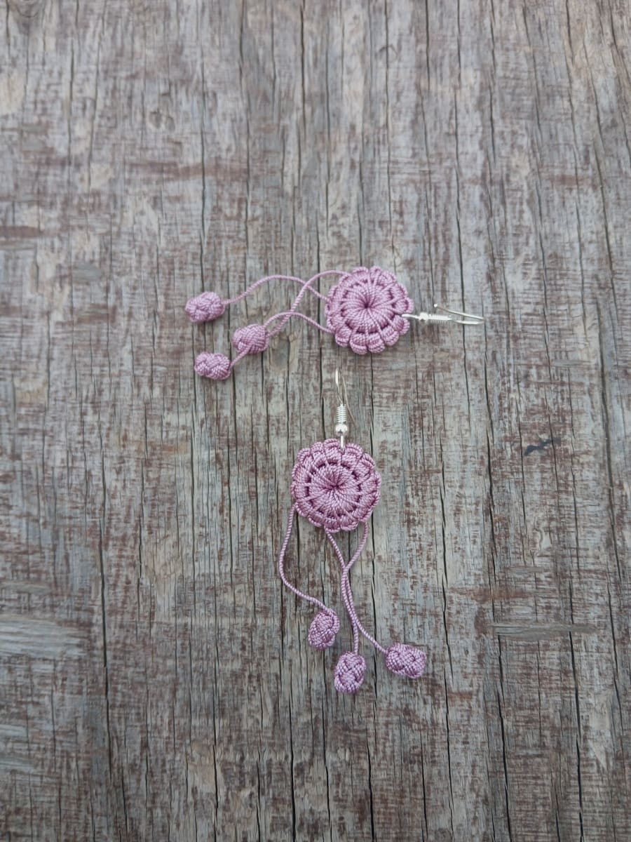 Multi Button Earrings