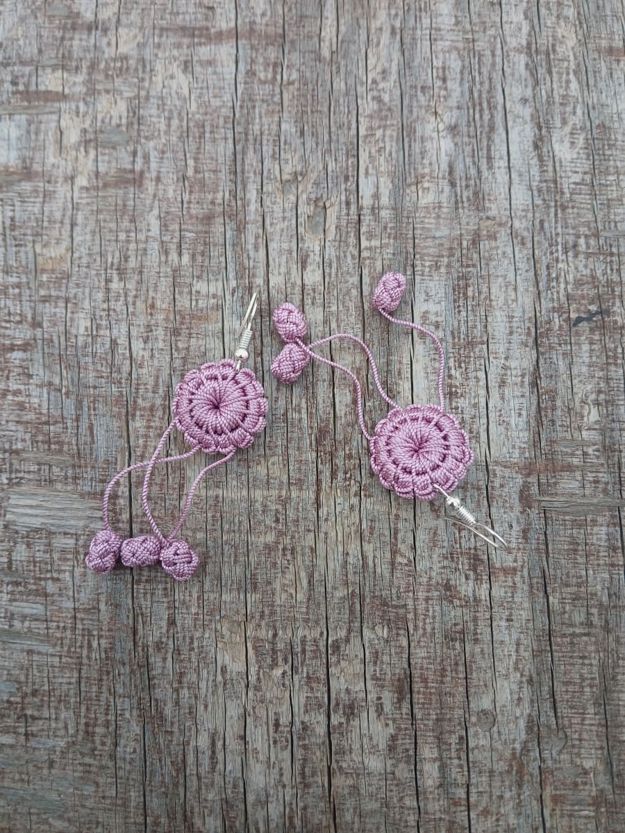 Multi Button Earrings