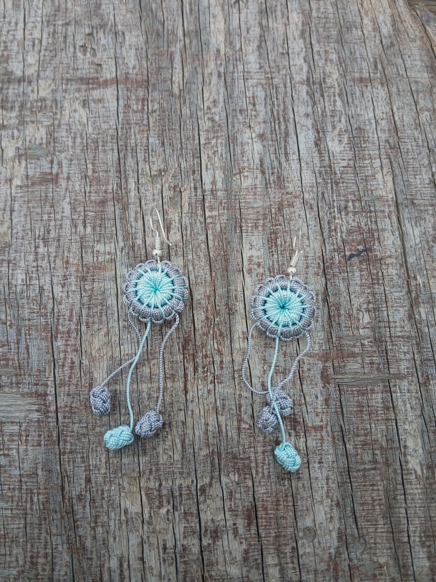 Multi Button Earrings