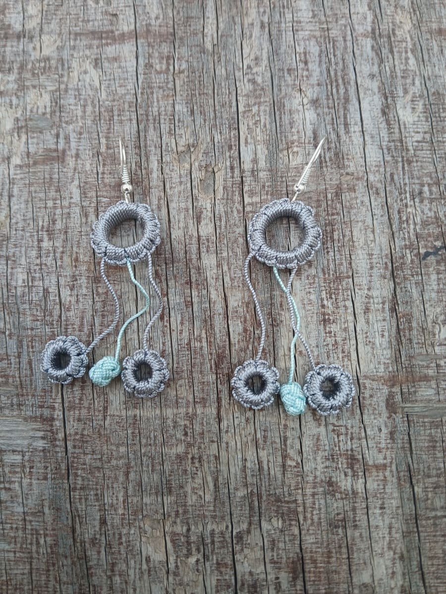 Multi Button Earrings