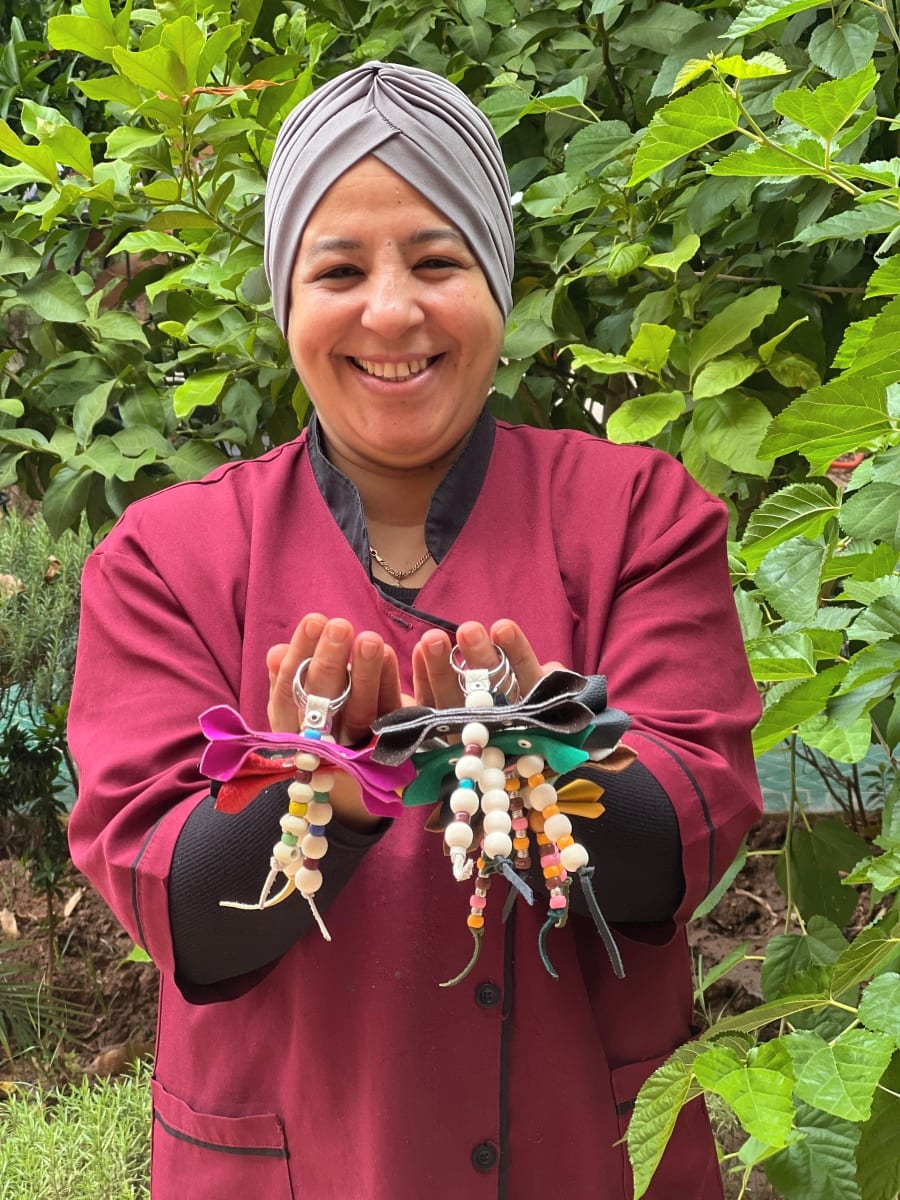   small bag leather Colored Morocco