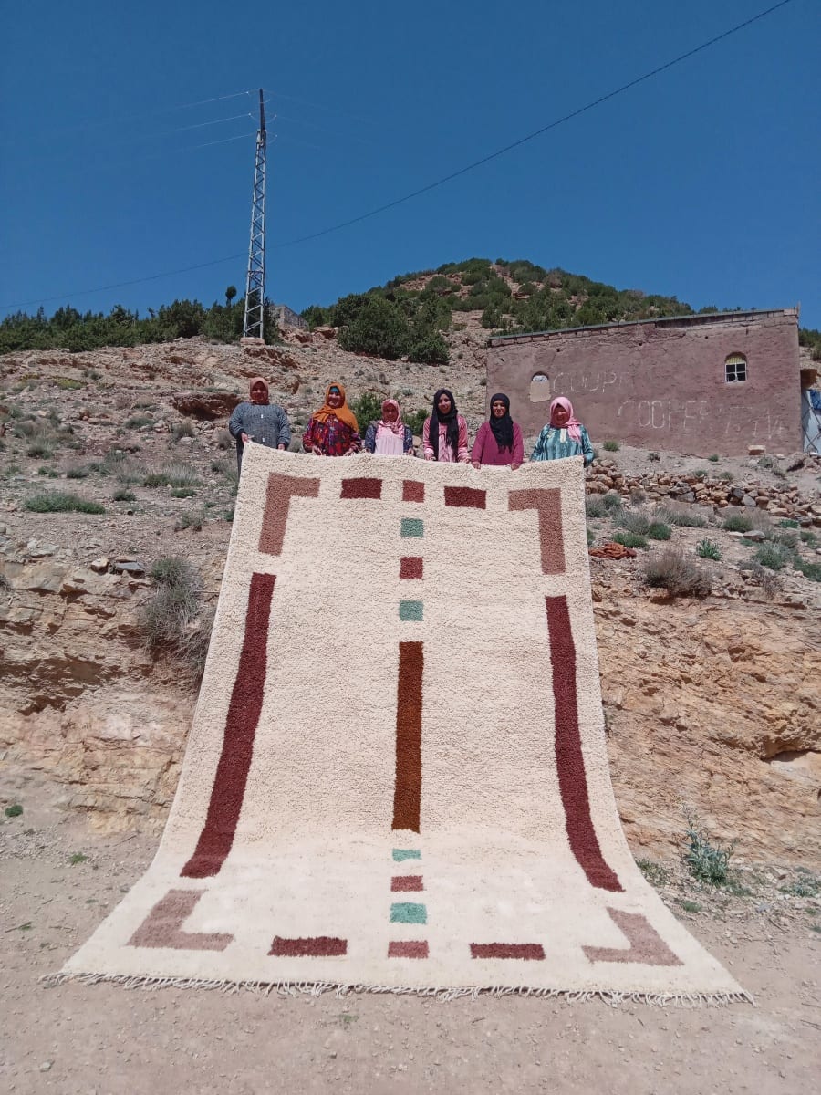  Beni Ourain  Green, Brown Morocco