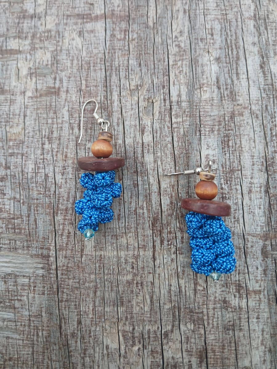 Multi Button Earrings