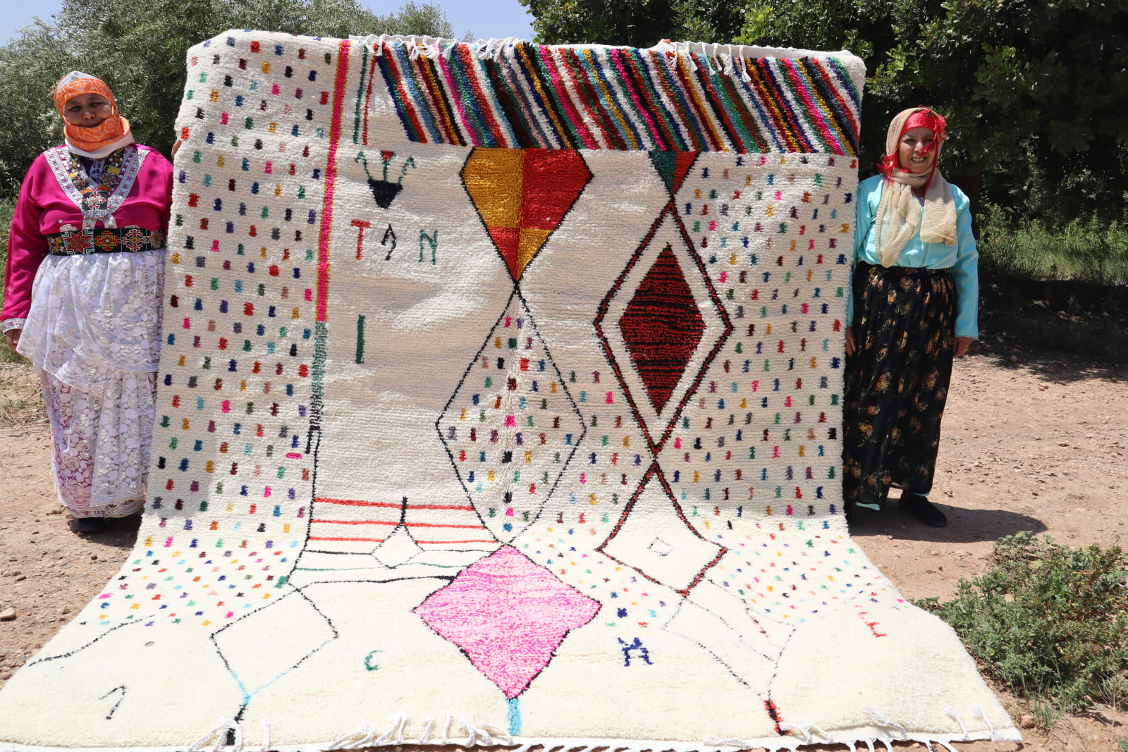  Rug   and  Colored Morocco