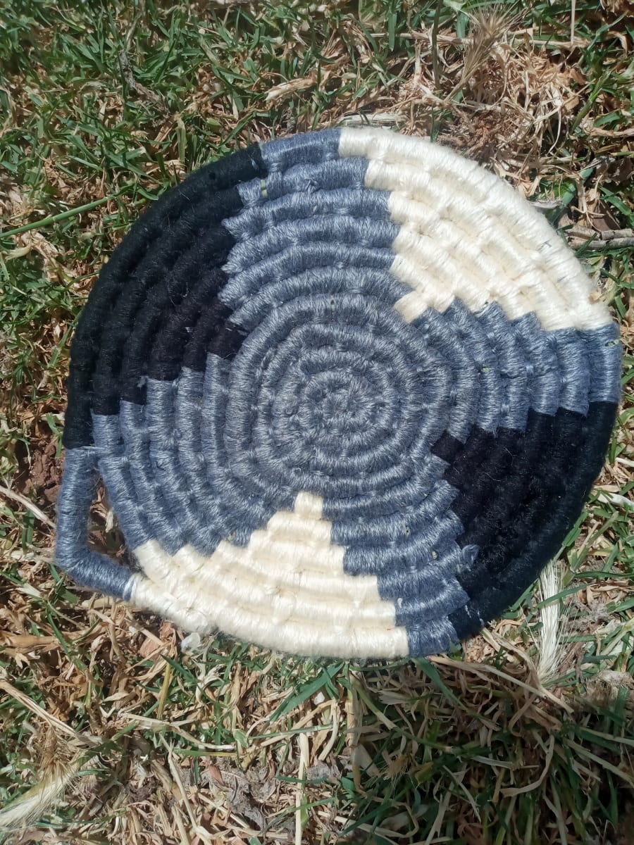  Basket  Grey, Black Morocco