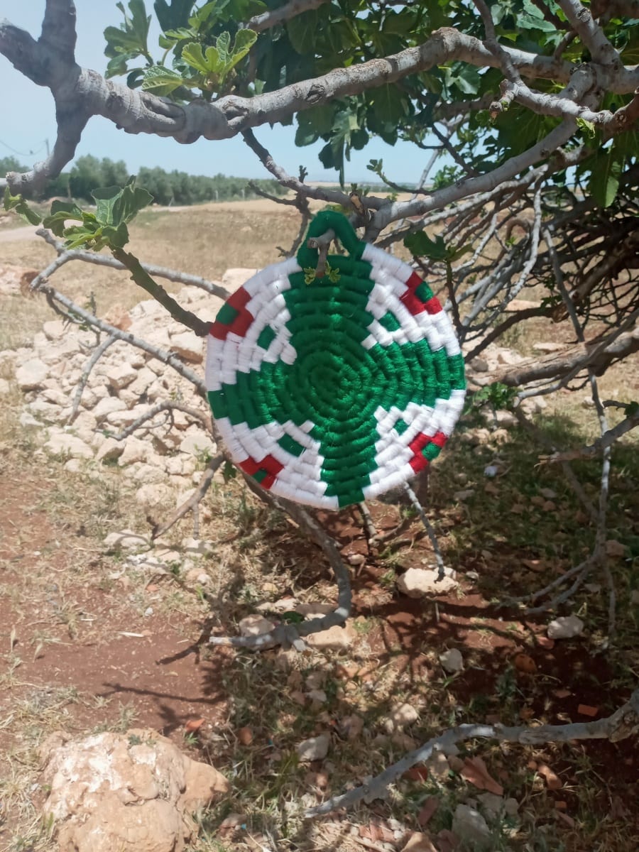  Basket  Red, Green Morocco