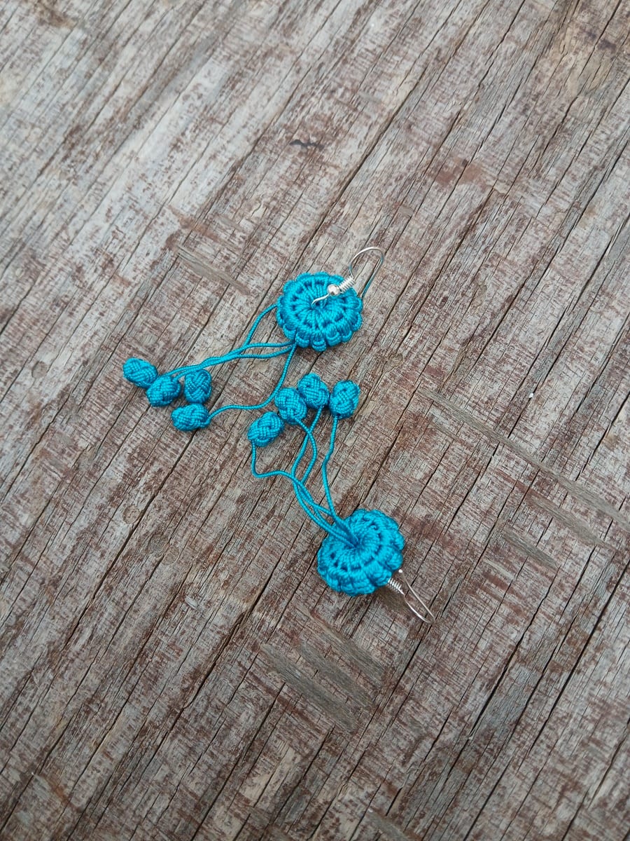 Multi Button Earrings