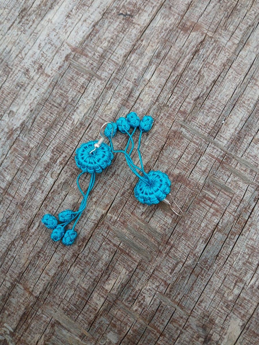 Multi Button Earrings