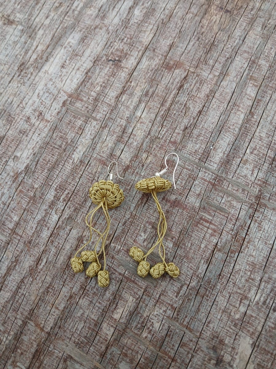 Multi Button Earrings