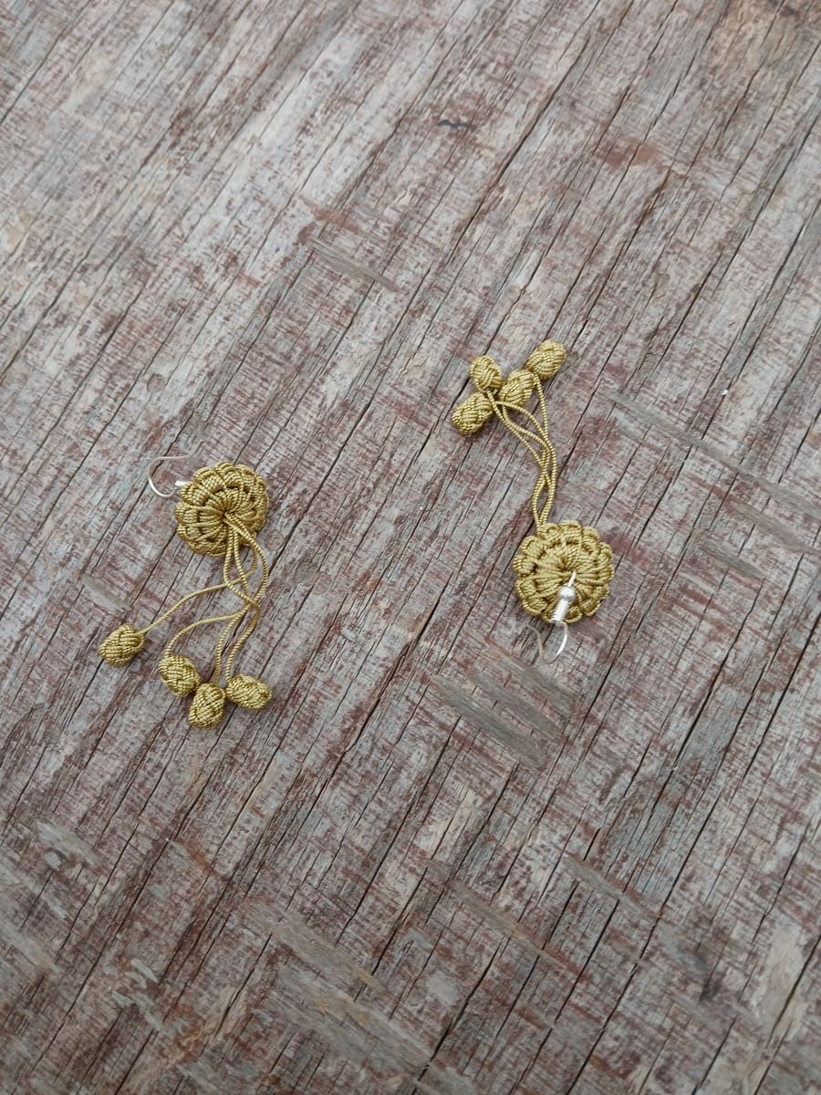 Multi Button Earrings