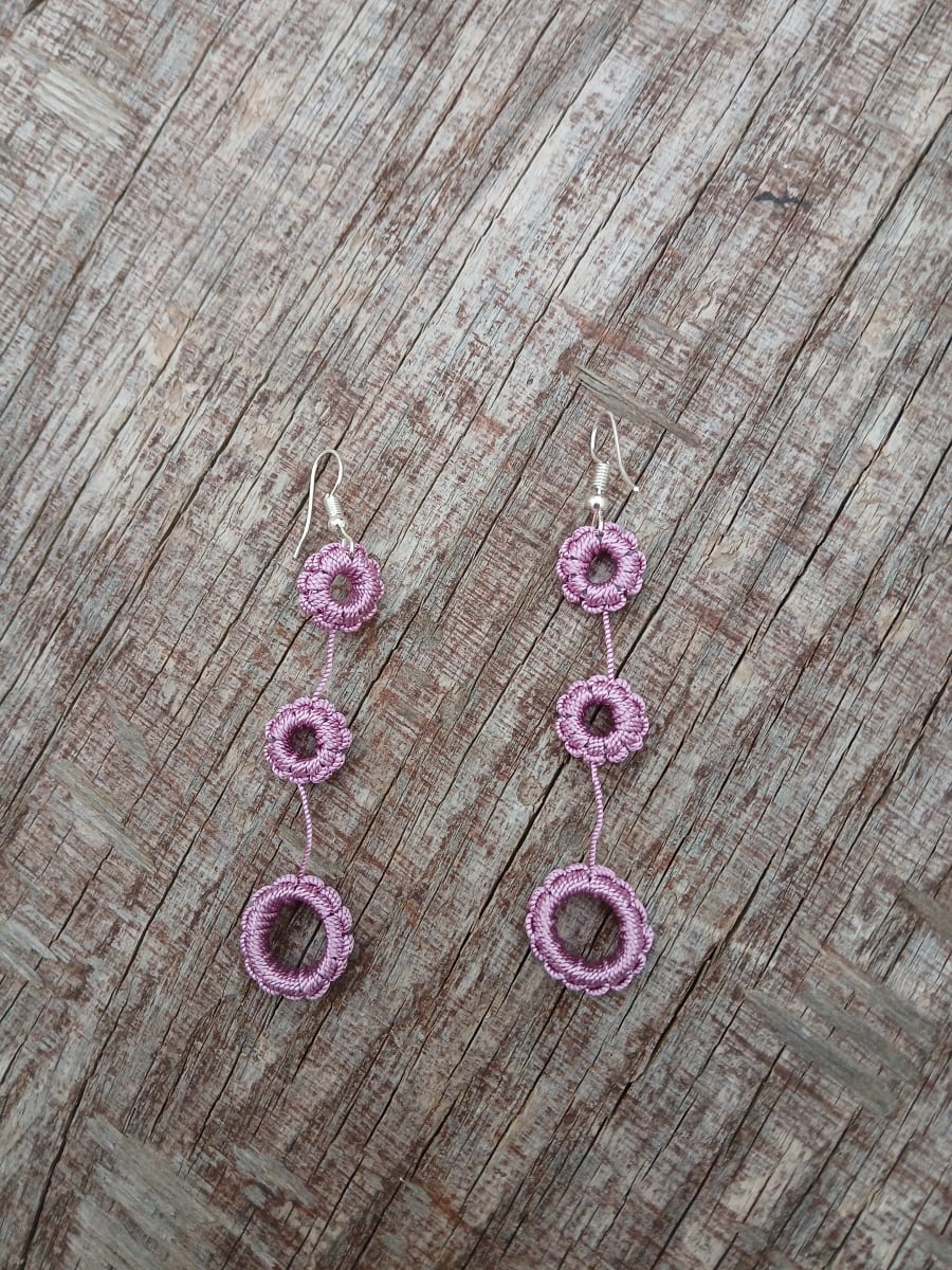 Multi Button Earrings