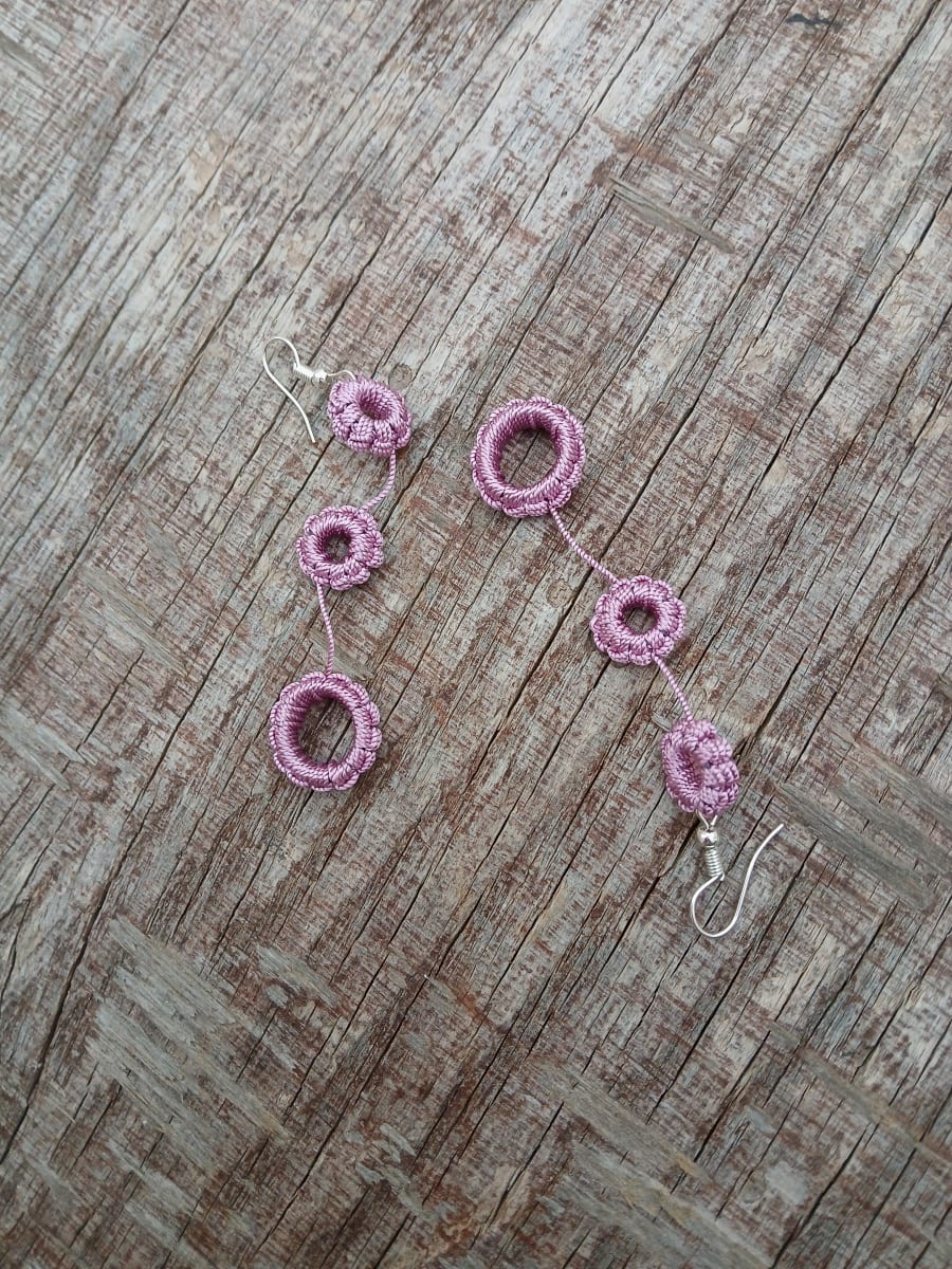 Multi Button Earrings