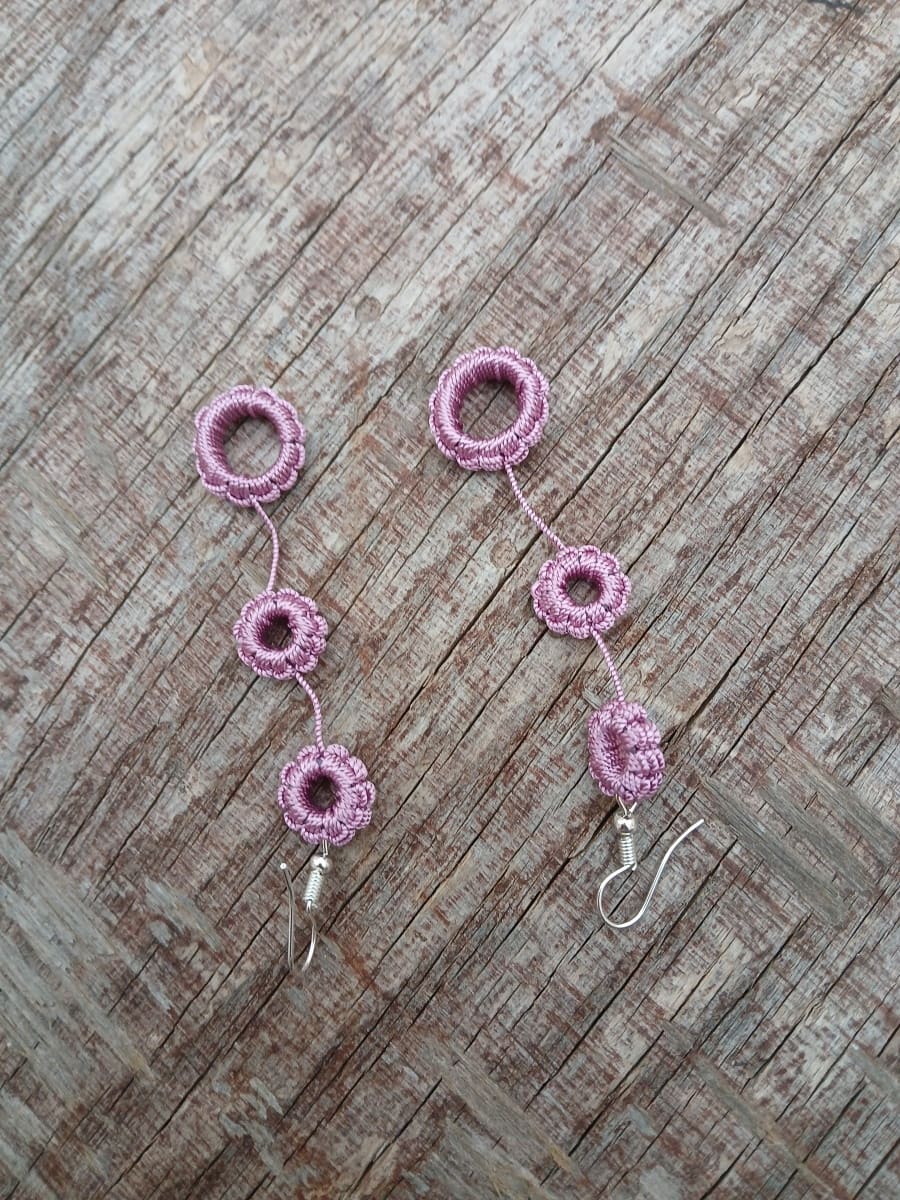 Multi Button Earrings