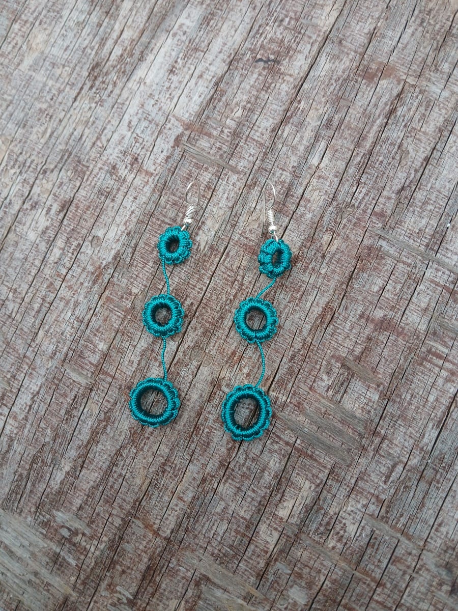 Multi Button Earrings