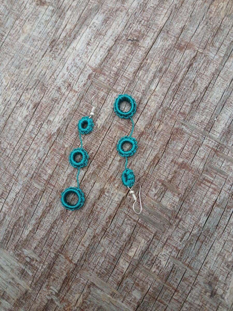 Multi Button Earrings