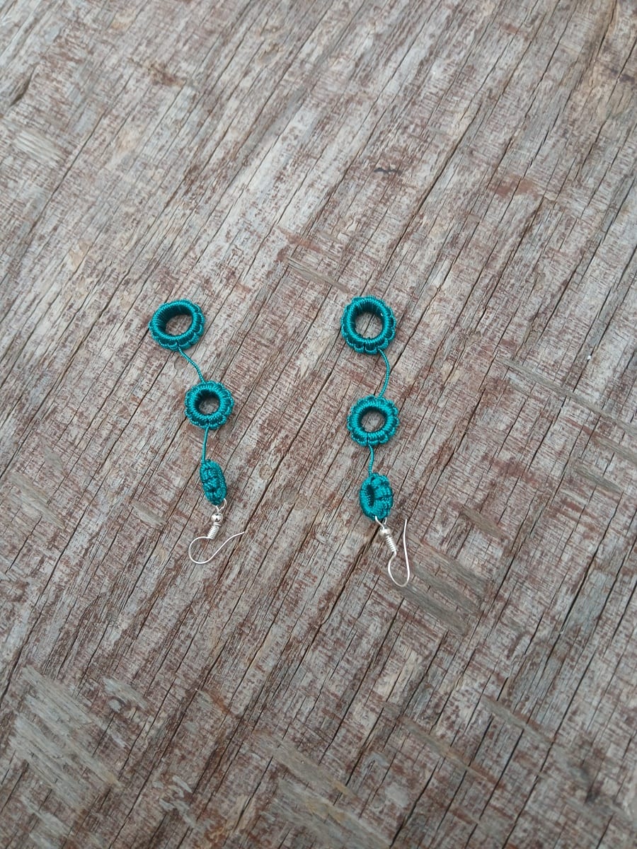 Multi Button Earrings