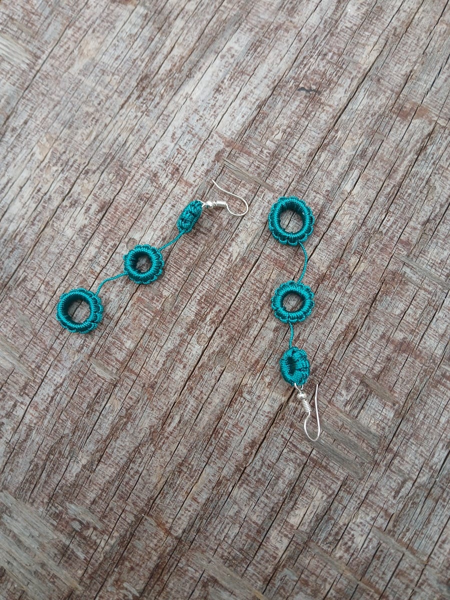 Multi Button Earrings