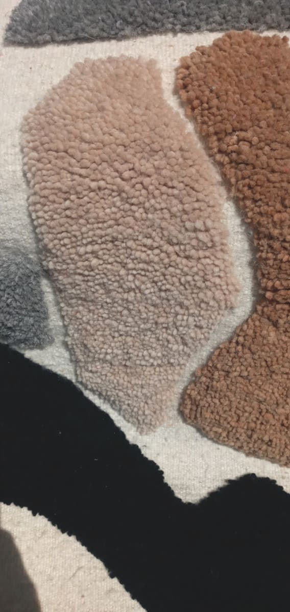 Flatweave and Pileknot rug