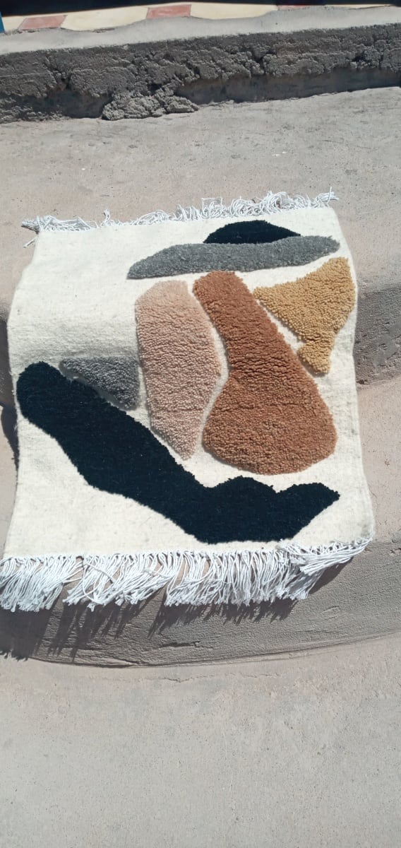 Flatweave and Pileknot rug