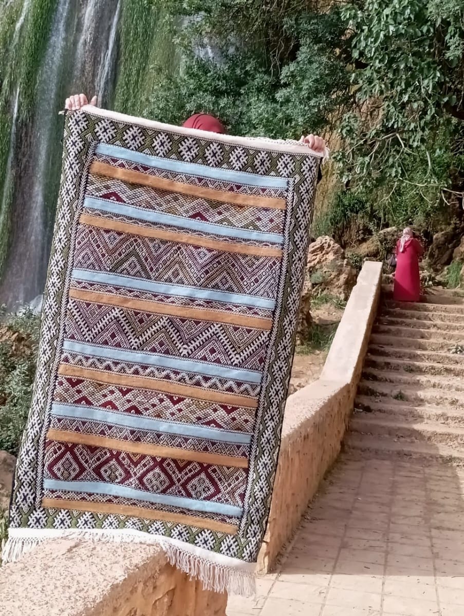  Flatweave  Colored Morocco
