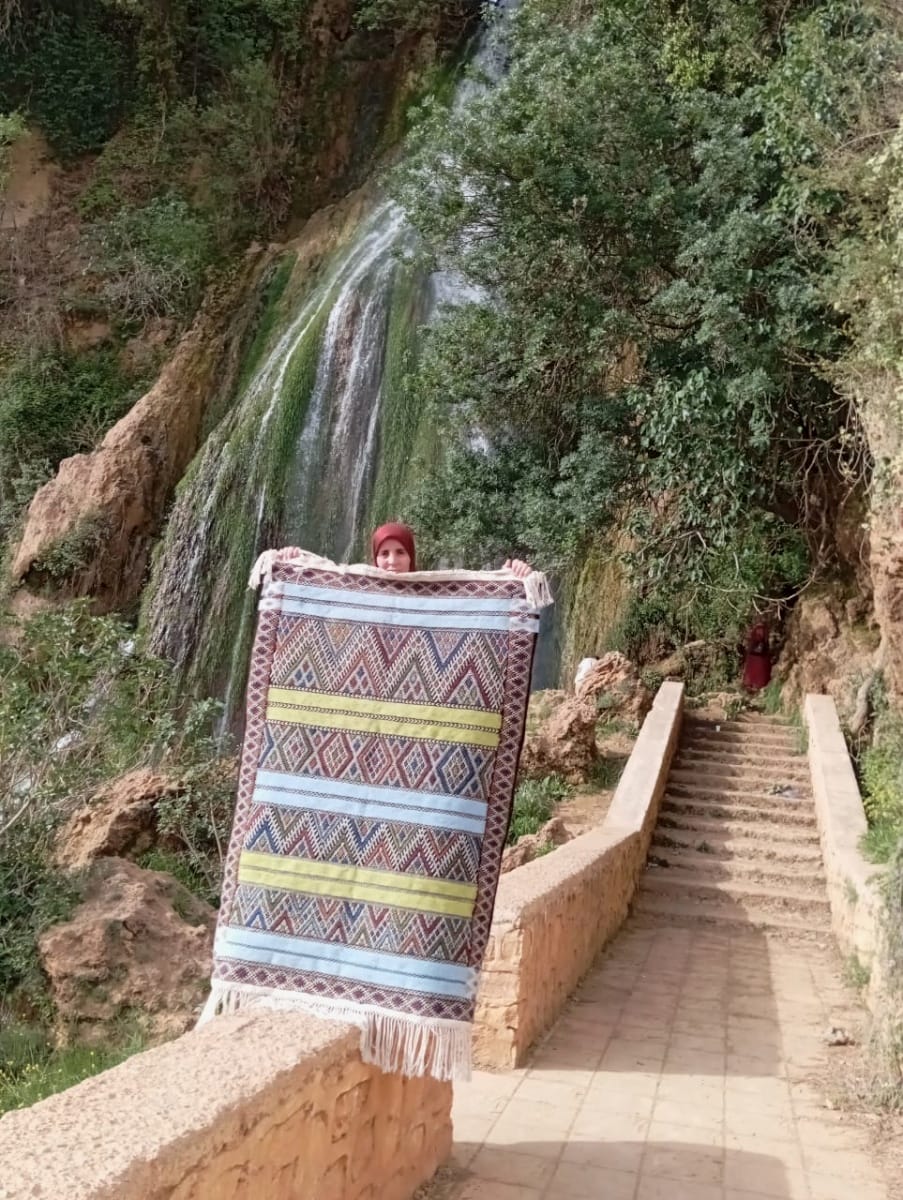  Flatweave  Colored Morocco