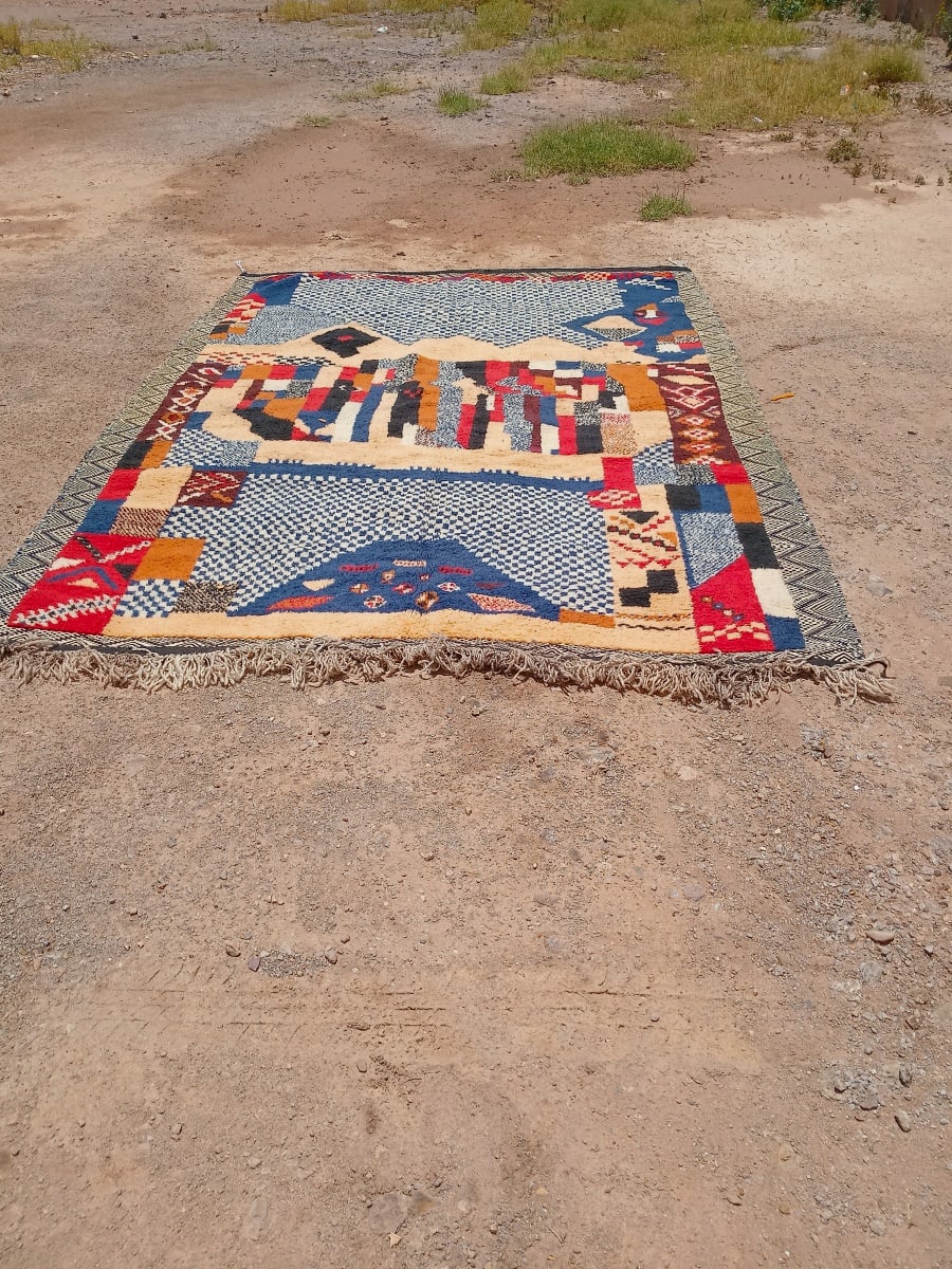 Handmade Moroccan Pileknot Rug