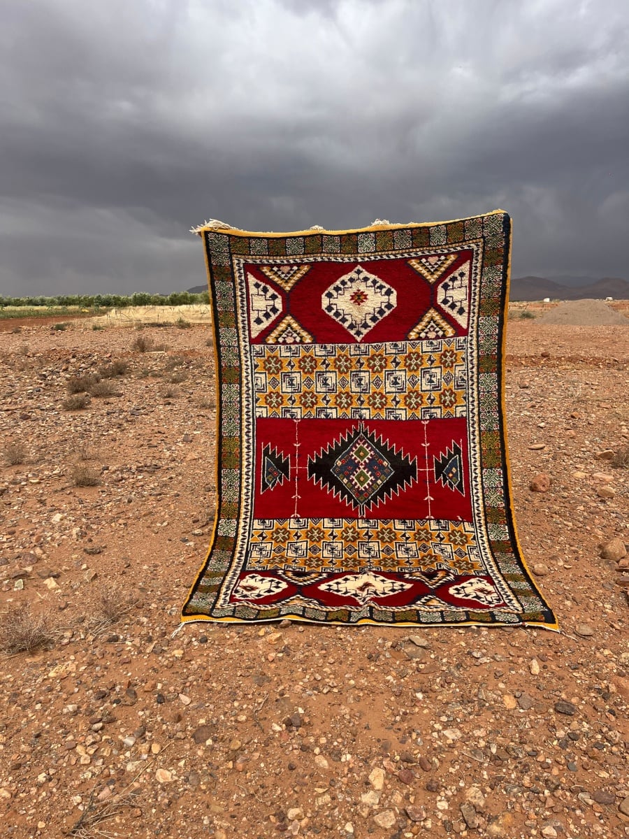 Handmade Moroccan Pileknot Rug