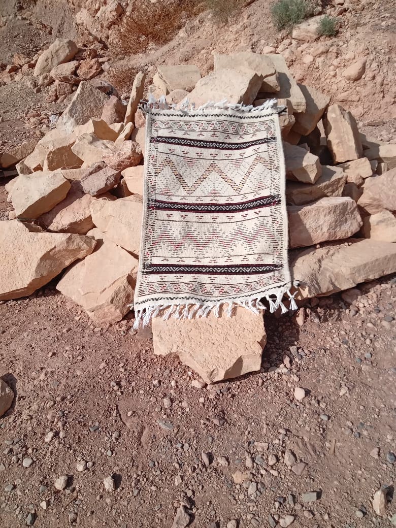 Flatweave and Pileknot rug