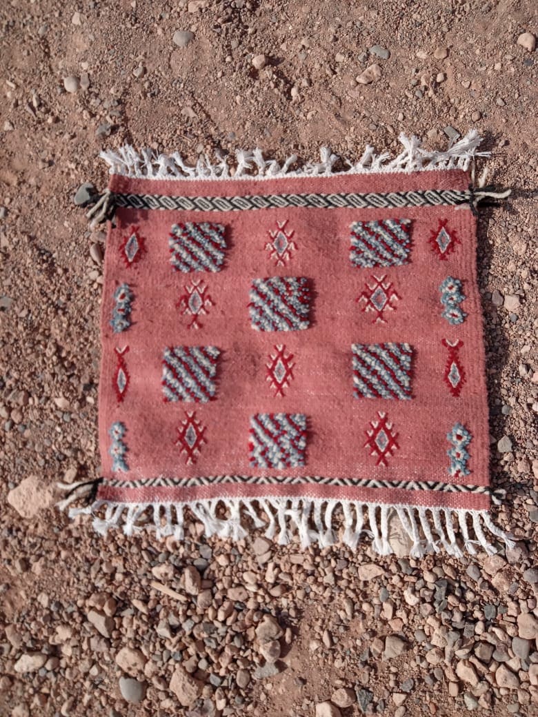 Flatweave and Pileknot rug