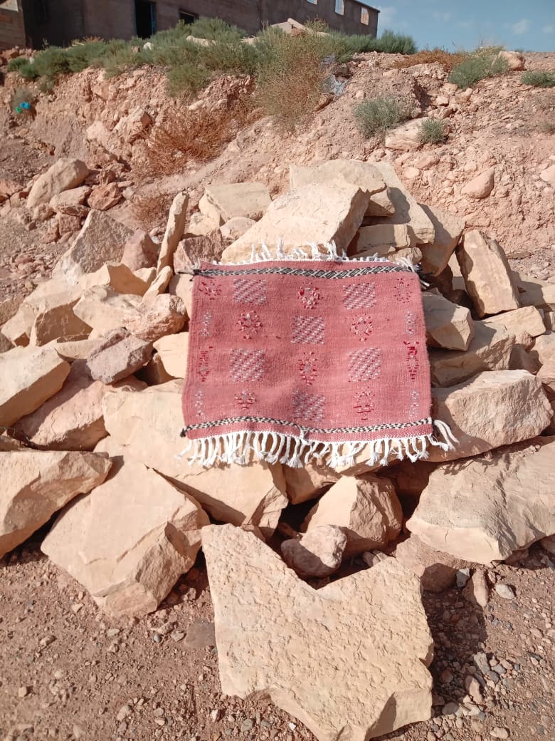 Flatweave and Pileknot rug