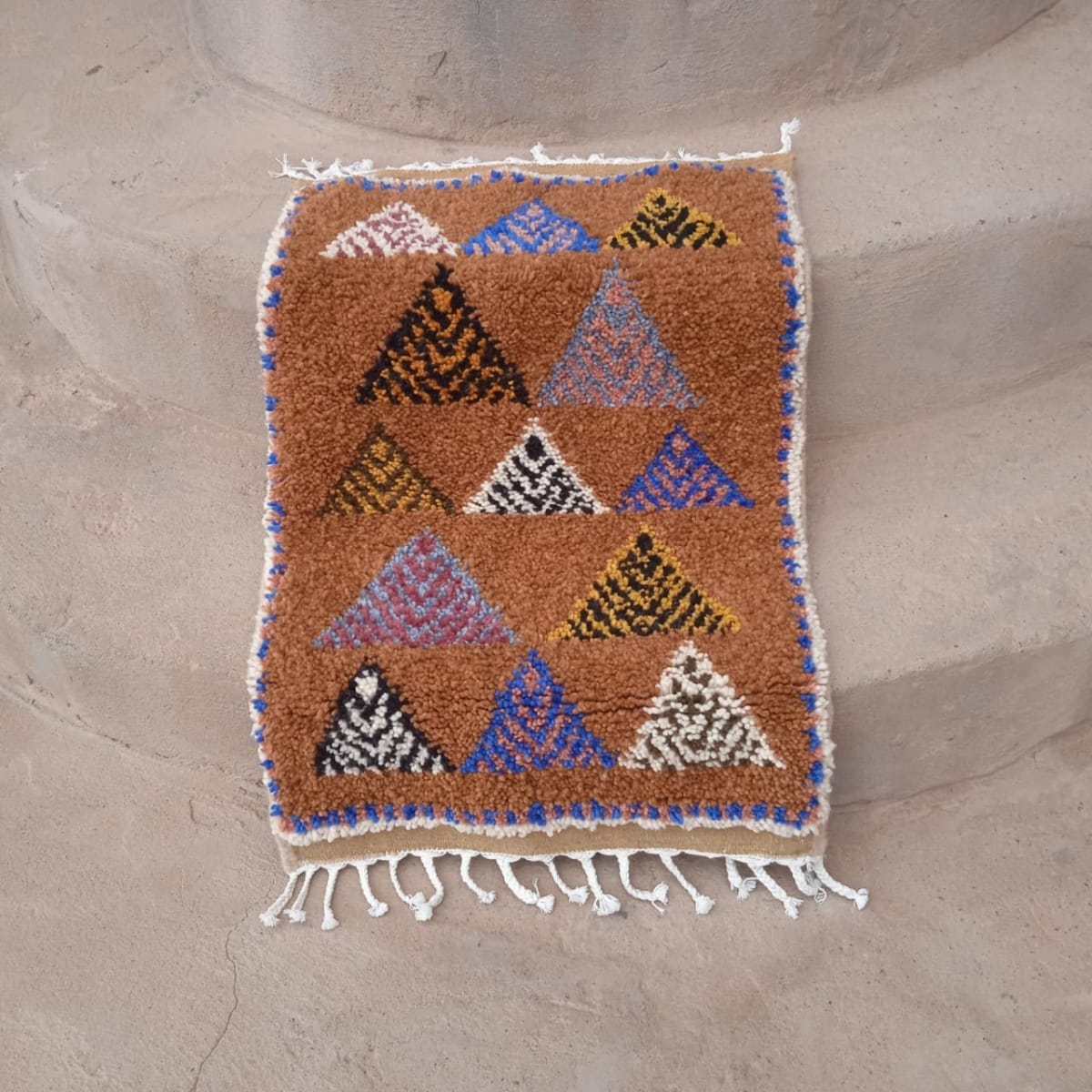  Zerbya Natural Wool Colored Morocco