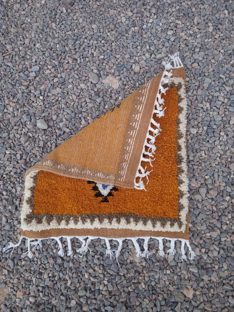  Zerbya Natural Wool Colored Morocco