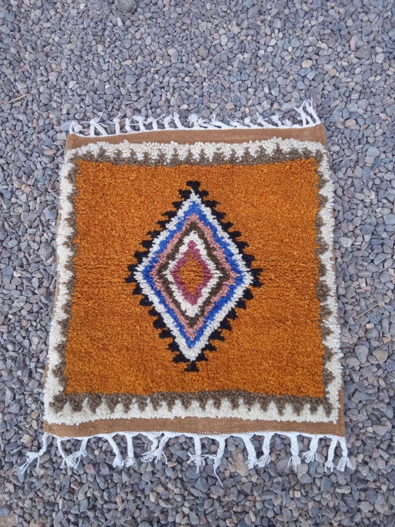  Zerbya Natural Wool Colored Morocco