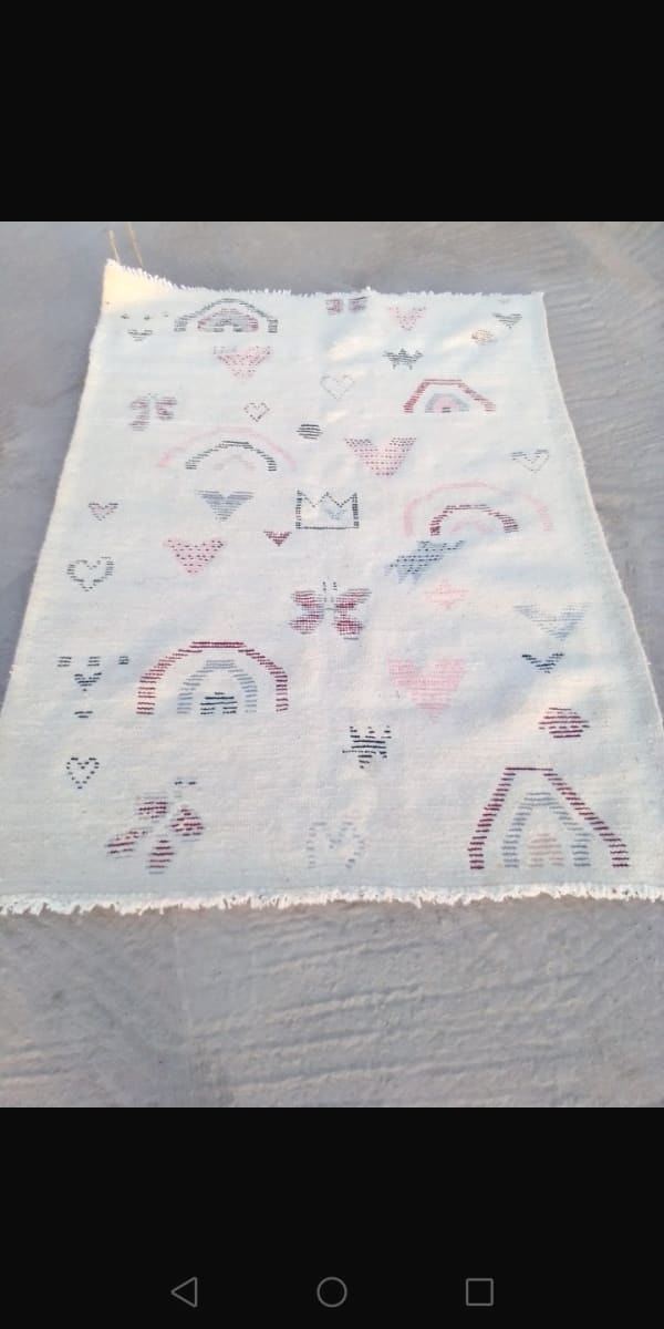  Pileknot rug  Colored Morocco