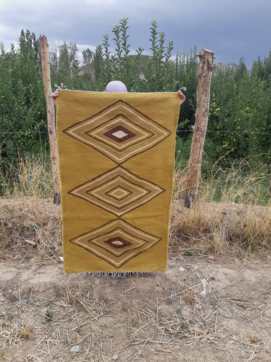  Woven Blanket  Colored Morocco