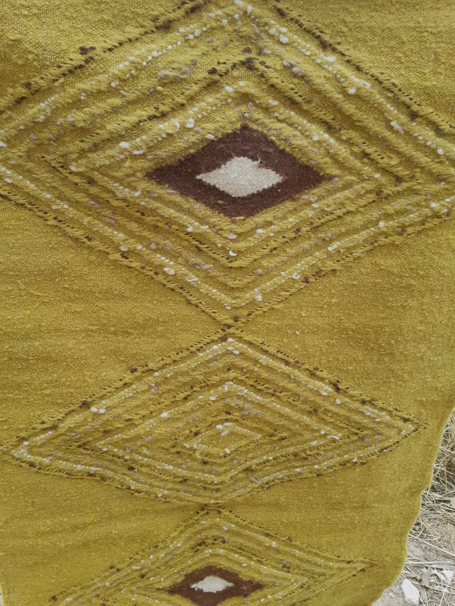 Woven Blanket  Colored Morocco