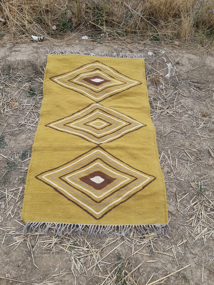  Woven Blanket  Colored Morocco