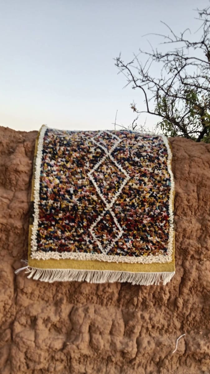  Zerbya Natural Wool Colored Morocco