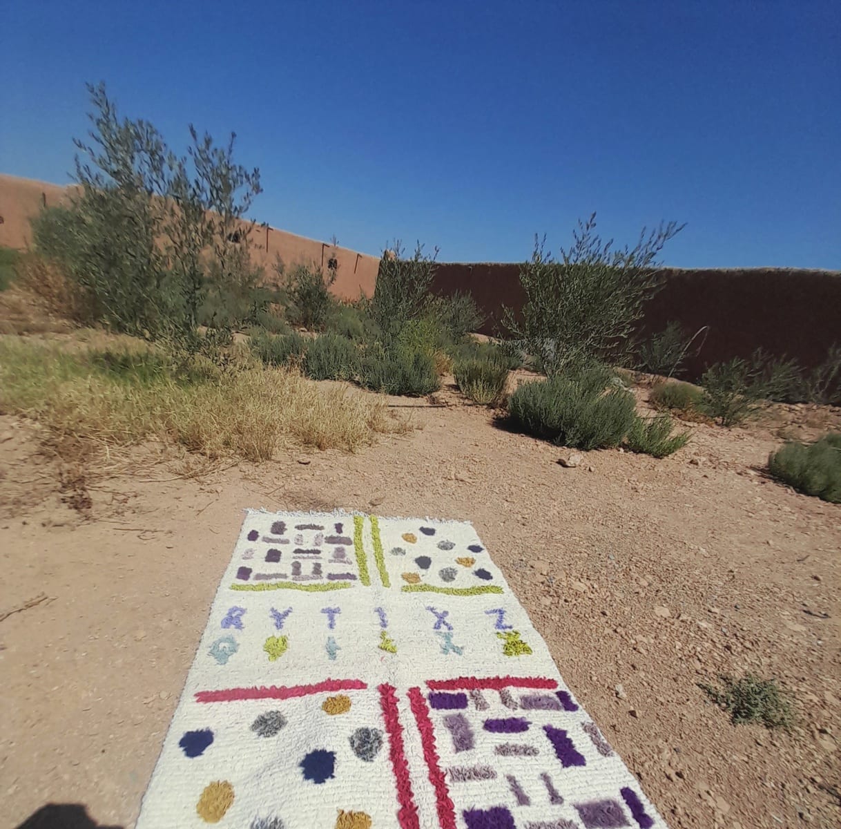  Rug  , , and  Colored Morocco