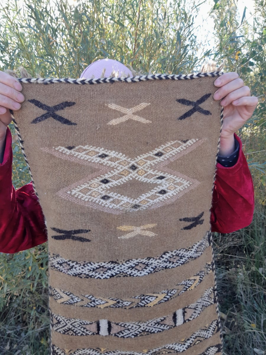  Hanbel Flatweave rug  Colored Morocco