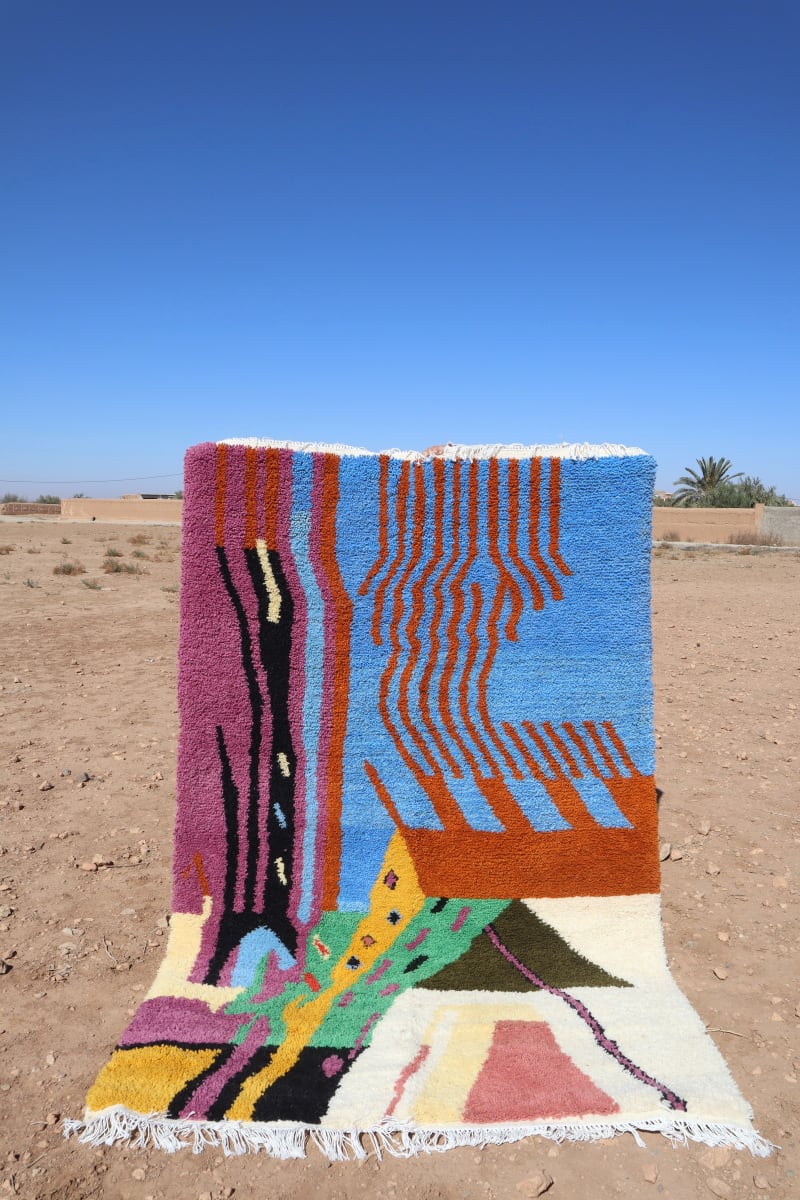  Rug   and  Colored Morocco