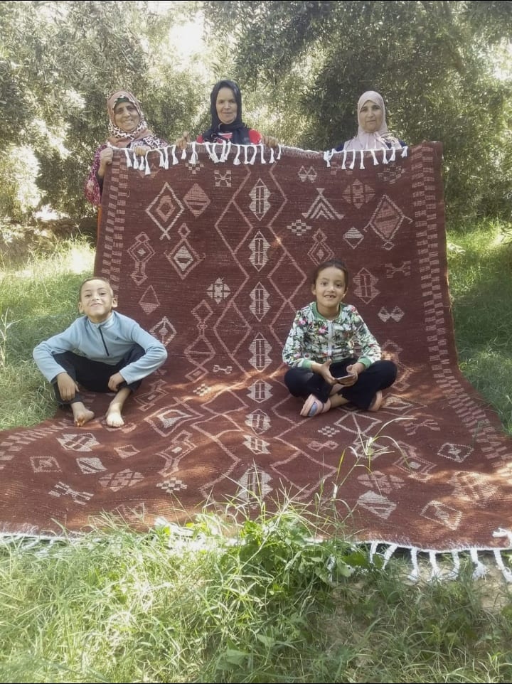  Pileknot rug Wool thread and Wool Warp  Morocco