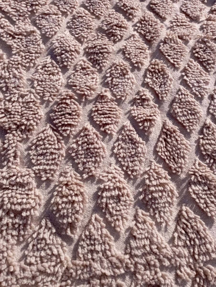  Beni-Ourain Cotton Thread White Morocco