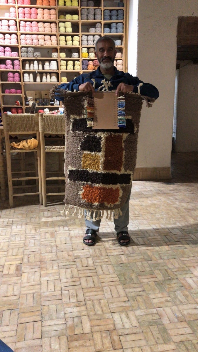  Pileknot Rug  Colored Morocco